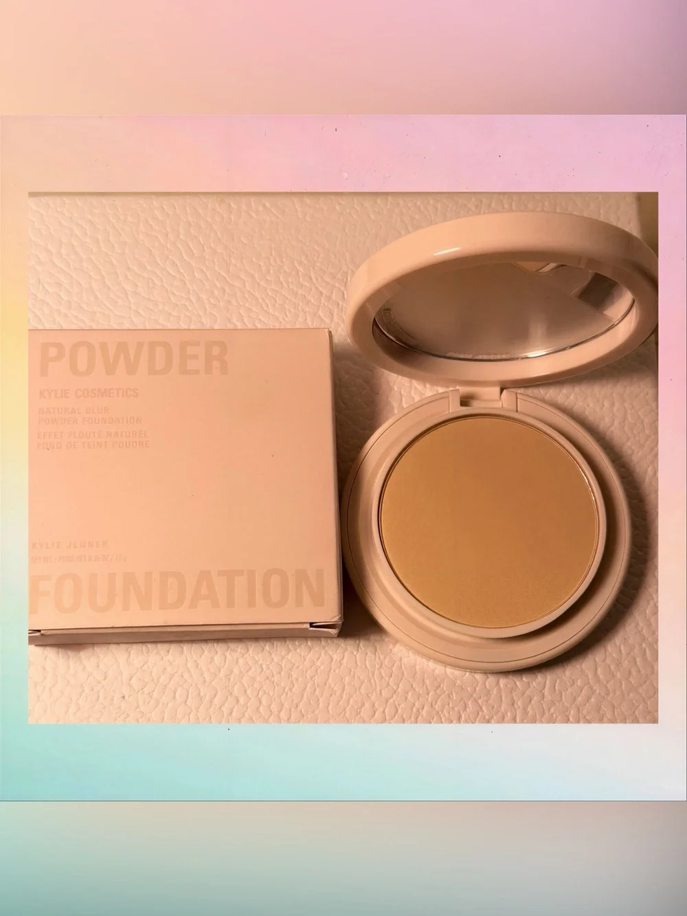 Kylie Cosmetics Natural Blur Powder Foundation 2N | Matte Finish | Full Size